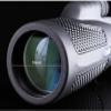AkosOL 12x50 Monocular Telescope, Monocular Compact with Night Vision Life Waterproof BAK4 Prism Lens Monocular for Bird Watching Concerts Sport Games,for Indoor/Outdoor view 4