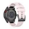 Watch Band Compatible with Garmin Forerunner 965/Forerunner 955/Forerunner 945/Forerunner 935, Soft Silicone Sport Waterproof Wristband Strap for Fenix 5/Fenix 5 Plus/Fenix 6/Fenix 6 Plus Width: 22mm (Pink&Purple) view 3