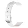18mm PU Leather Band Compatible with Withings ScanWatch Light 37mm Straps Women Men, Leather Strap Replacement Bracelet Bands Strap Wrist Band for Withings ScanWatch Light 37mm (White) view 1