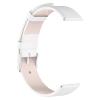 18mm PU Leather Band Compatible with Withings ScanWatch Light 37mm Straps Women Men, Leather Strap Replacement Bracelet Bands Strap Wrist Band for Withings ScanWatch Light 37mm (White) view 2