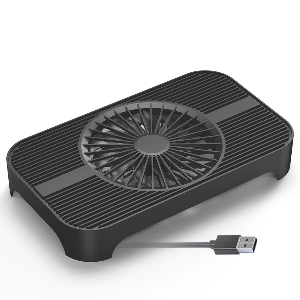 Network Devices Cooling Solution USB Fan, Airflow 65.8CFM 5V Quiet Fan, Portable Compatible for Router TV Receiver DVR Playstation Xbox Computer Cabinet Cooling
