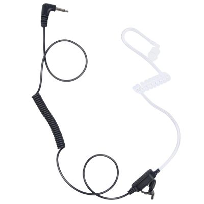 2.5mm Listen Only Earpiece Headset for Harris XL 200 XL200 XL-200 Shoulder Mic (Short Cable)
