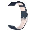 18mm PU Leather Band Compatible with Withings ScanWatch Light 37mm Straps Women Men, Leather Strap Replacement Bracelet Bands Strap Wrist Band for Withings ScanWatch Light 37mm (Blue) view 3