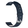 18mm PU Leather Band Compatible with Withings ScanWatch Light 37mm Straps Women Men, Leather Strap Replacement Bracelet Bands Strap Wrist Band for Withings ScanWatch Light 37mm (Blue) view 4