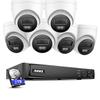 ANNKE 4K Security Camera System, 6pcs H.265 PoE Wired with Person Vehicle Detection, 8MP/4K 8CH NVR with 2TB HDD for 24-7 Recording view 1