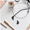 Healeved 12pcs Anti-Slip Silicone Eyeglass Ear Grips Durable Eyewear Retainers for Comfortable Use for Sports and Daily Wear Black view 2