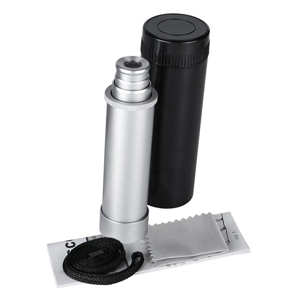 AkosOL 25x30 Pocket able Monocular Telescope Portable Collapsible Handheld Vintage Monocular Telescope for Traveling