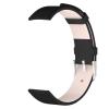 18mm PU Leather Band Compatible with Withings ScanWatch Light 37mm Straps Women Men, Leather Strap Replacement Bracelet Bands Strap Wrist Band for Withings ScanWatch Light 37mm (Black) view 2