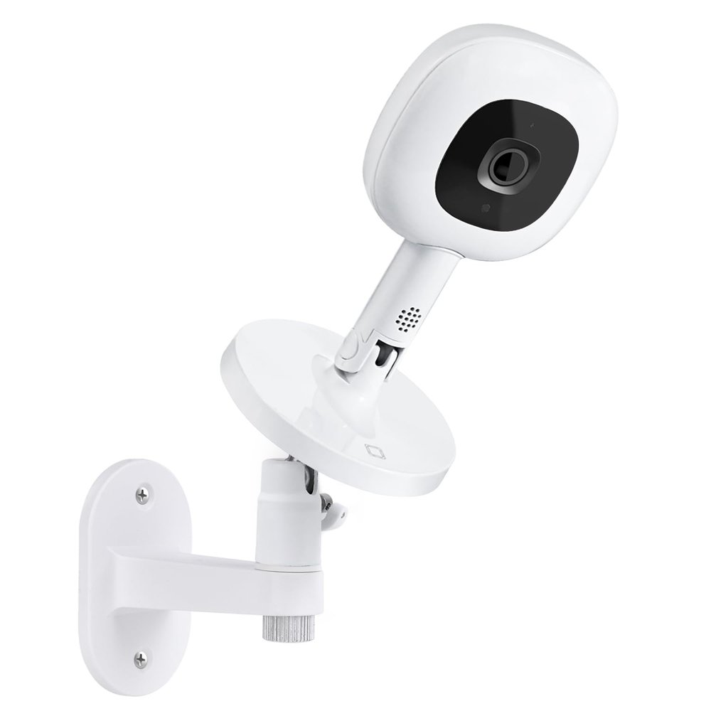 wochel Adjustable Baby Monitor Mount Compatible with Nanit Pro Smart Baby Monitor & Flex Stand Nanit Baby Monitor, Baby Camera Wall Mount with Perfect View Angle and Easy to Install