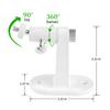 wochel Adjustable Baby Monitor Mount Compatible with Nanit Pro Smart Baby Monitor & Flex Stand Nanit Baby Monitor, Baby Camera Wall Mount with Perfect View Angle and Easy to Install view 4