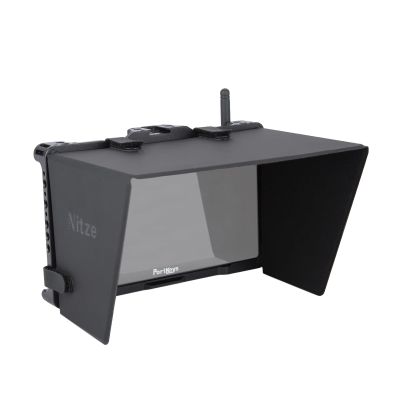 Nitze Cage with Sunhood for PortKeys BM7 II DS BM7IIDS 7" Camera Field Monitor on DSLR Shoulder Rig