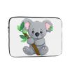 AdaNti Green Leaf Koala Laptop Sleeve Protective Case Water Resistant Shockproof Computer Bag Briefcase Carrying Cover for Travel Work 15 inch, Black, 10980 view 1