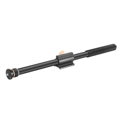 Andoer 36.6in Tripod Extension Rod Boom Arm for Tripod with Quick Release Plate 10KG/22lbs Load Capacity 2 Adjustable Sections with 1/4in to 3/8in Threaded Screw for Studio Photography Overhead Macro