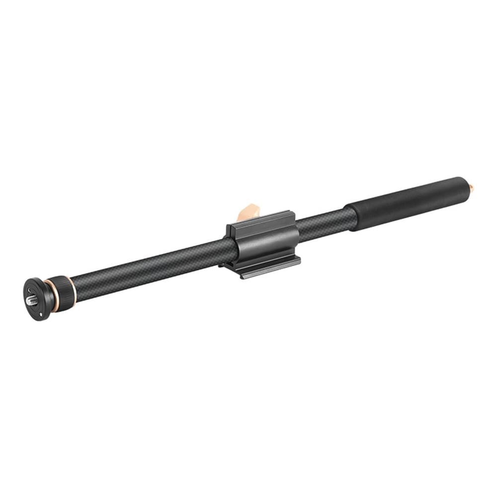 Andoer 36.6in Tripod Extension Rod Boom Arm for Tripod with Quick Release Plate 10KG/22lbs Load Capacity 2 Adjustable Sections with 1/4in to 3/8in Threaded Screw for Studio Photography Overhead Macro