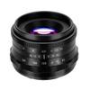 JINTU 35mm F1.2 Portrait Lens Manual Focus Large Aperture Compatible with Sony E-Mount Mirrorless Cameras A6000 A6100 A6600 A6400 A6500 A5000 A5100 A6300 NEX 3 5R A7IV A7II A7III A7RIII Black view 1