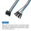 MECCANIXITY 1 Pcs IDC Rainbow Wire Flat Ribbon Cable FC-Female to 6P 11.8 Inch Length 2.54mm Pitch Breadboard Jumper Wires for Electronic Projects view 4