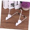 Gadpiparty 3pcs Tablet Mount Holder Aluminum Desktop Stand for Hands Viewing Compatible All Tablets for Video Watching Reading and Gaming White view 3