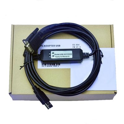 Applicable USB-NICE3000 Elevator Motherboard Debugging Cable USB Debugging Cable Computer USB Port Communication Download Data Cable NICE30 Normal Model Black 3 Meters