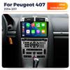 Car Stereo Radio for Peugeot 407 2004-2011 view 2