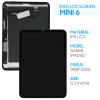 Screen Replacement for iPad Mini 6 2021 A2567 A2568 A2569 8.3" LCD Display Touch Digitizer Assembly with Tools view 2