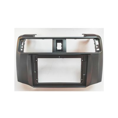 9'' Car Radio Stereo Dash Frame Fascia Bezel Panel Compatible for Toyota 4 Runner 2010 11 12 13 14 15 16 17 18 19 Install Mount Kit Black