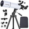 CELTICBIRD 80x600mm AZ Telescope, Travel Telescopes for Adults Astronomy Beginners with 8Piece Telescope Accessory Kit view 2