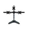 DL-HM103 Desktop Stand Full Motion 360 Three Monitor Holder 10"-24" LCD Monitor Mount Arm Loading 10kgs Big Base Stand (Color : DL-HM103II) view 1