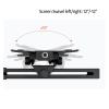 DL-HM103 Desktop Stand Full Motion 360 Three Monitor Holder 10"-24" LCD Monitor Mount Arm Loading 10kgs Big Base Stand (Color : DL-HM103II) view 4