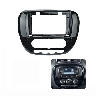 9'' Car Radio Stereo Dash Fascia Frame Bezel Panel Trim for Kia Soul 2014 15 16 17 18 19 Mount Kit A