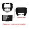 9'' Car Radio Stereo Dash Fascia Frame Bezel Panel Trim for Kia Soul 2014 15 16 17 18 19 Mount Kit A view 4