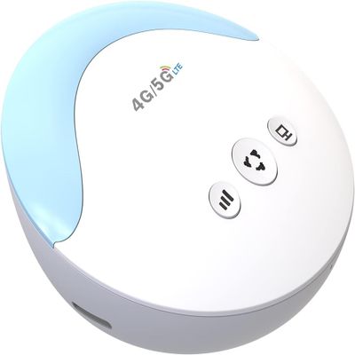 HOSAYA LC119 LTE CPE 4G SIM Card Router 32 WiFi Users RJ45 Ports Convenient 5V Supply Portable WiFi Hotspot Wireless Modem Cute Shape Easy Carry for Travel or on car to Share WiFi Multiple Languages