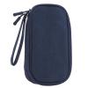 HOMSFOU Cable Organizer Bag Double Electronics Organizer for Travel Essentials Stylish Storage for Cables Chargers Power Banks and Earphones Compact Small view 1