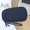 HOMSFOU Cable Organizer Bag Double Electronics Organizer for Travel Essentials Stylish Storage for Cables Chargers Power Banks and Earphones Compact Small view 3