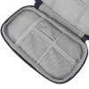 HOMSFOU Cable Organizer Bag Double Electronics Organizer for Travel Essentials Stylish Storage for Cables Chargers Power Banks and Earphones Compact Small view 4