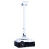 JJTOOLS Projector Stand Tripod Projector Bracket Wall-mounted Projector Hanger Retractable 1 Meter White Round Tube Hanger for Home Theater Or Office Use Projector Wall Mount view 3