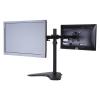 DL-TD07 32" 30"" 13" Folding Arm Desktop Full Motion Double Monitor Desktop Stand 2 Screen Holder Tilt 45 Rotate 360 view 1