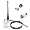 VHF Marine Radio Antenna Low-Profile 156-163MHz Antenna PL259 Connector with 16.5 Feet Low Loss Coaxial Cable for Boat Sailboat Yacht, Eifagur view 3