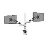 (700mm) 27" 5-16kg Heavy Gauge Full Motion Air Gas Spring LCD Tv Table Mount Double Monitor Stand Big Base view 1