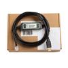for USB-590P DC Governor Debugging Cable 590P 590C Debugging Cable Computer USB Communication Download Cable Gold-Plated High Speed and Stable Model FT232RL Chip Black : 3 Meter view 1