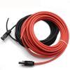 QukAn 1-10m Solar Cable PV Wire Extension Red and Black Cable Assembly Wire, 6/4/2.5 Mm2 10/12/14 AWG with (Color : R and B, Size : 4mm2 6M) view 2