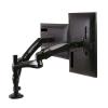 27inch 9kg Heavy Gauge Full Motion Air Press Gas Strut Double LCD Tv Table Mount 2 Monitor Desk Screen Support Led Bracket view 1