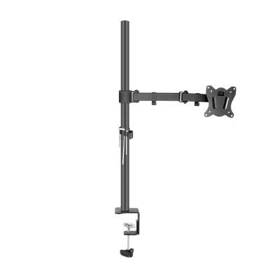 800mm DL-T902-180 Desktop Stand Full Motion 360 Degree Steel Monitor Holder 10"-27" Clamp Base Monitor Mount Arm Load 11kg (Color : with clamp Base)