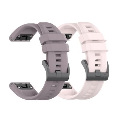 Waekethy Watch Band for Garmin Descent MK3 51mm/MK3i 51mm, 26mm Quick Fit Silicone Replacement Band for Fenix 7x/Fenix 7x Pro, Fenix 6x/Fenix 6x Pro, Fenix 5x/Fenix 5x Plus