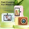 Andoer 1080P Digital Camera 20MP Kids Camera Cute Children Camera Cartoon Kids Selfie Camera for Boys and Girls 4X Digital Zoom 2.0in IPS Screen Dual Lenses Birthday Gift Festival Gift Great Gift view 3