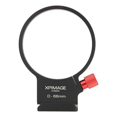 XPIMAGE Lens Collar Tripod Mount Ring Built-in ARCA-Swiss Quick Release Plate for Adapter(D66mm)