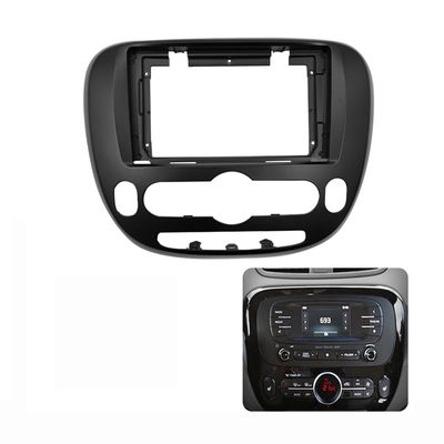 9'' Car Radio Stereo Dash Fascia Frame Bezel Panel Trim for Kia Soul 2014 15 16 17 18 19 Mount Kit B