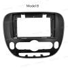 9'' Car Radio Stereo Dash Fascia Frame Bezel Panel Trim for Kia Soul 2014 15 16 17 18 19 Mount Kit B view 2