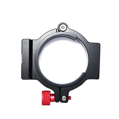 AMNOUR Full Metal mounting Tube Ring 44.5mm-51mm Inner Diameter Suitable for Telescope Camera Lens Black, JTSF9648