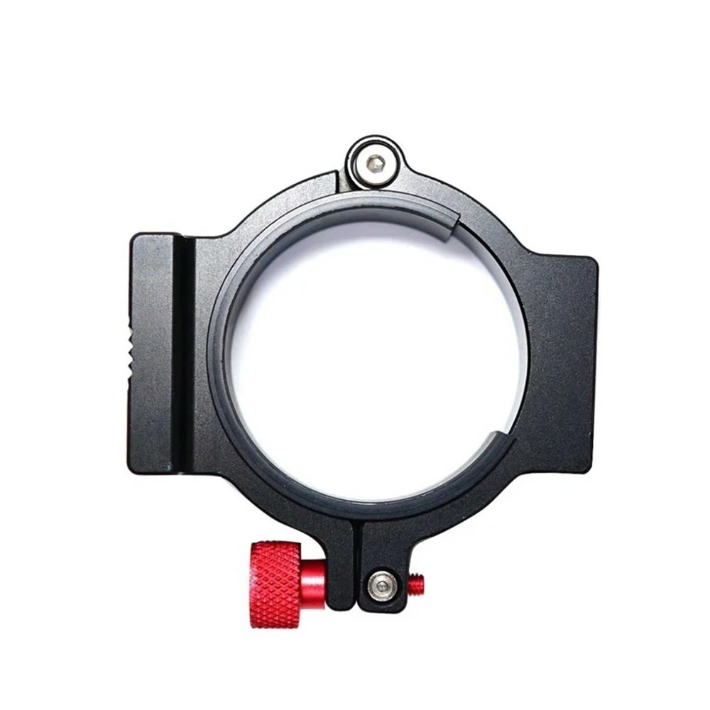 AMNOUR Full Metal mounting Tube Ring 44.5mm-51mm Inner Diameter Suitable for Telescope Camera Lens Black, JTSF9648