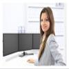 DL-NP230 Triple Screen 15-27" LCD Tv Table Mount Monitor Desktop Holder Three Support Led Bracket LCD view 2